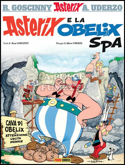 ASTERIX SPILLATO #    12: ASTERIX E LA OBELIX SPA